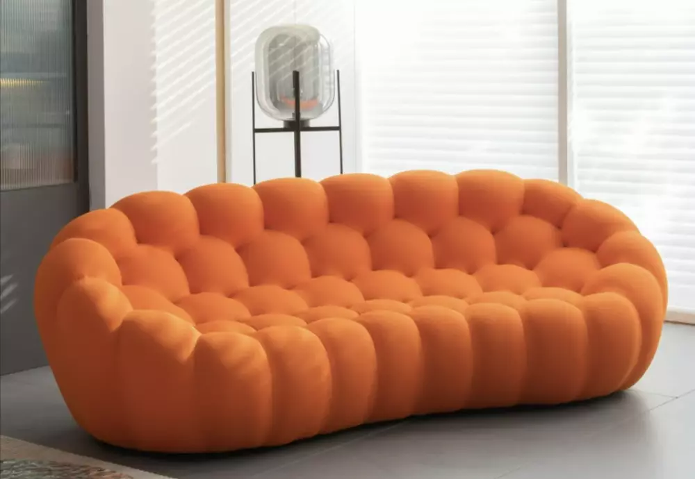 grey bubble sofa
